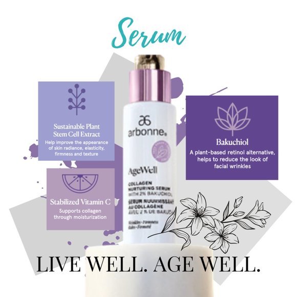 arbonne collagen serum